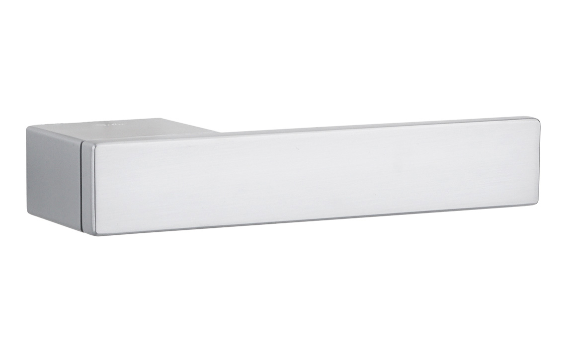 

Ручка дверная на розетке SIBA KUBO матовый хром (Е16 0 55 55)