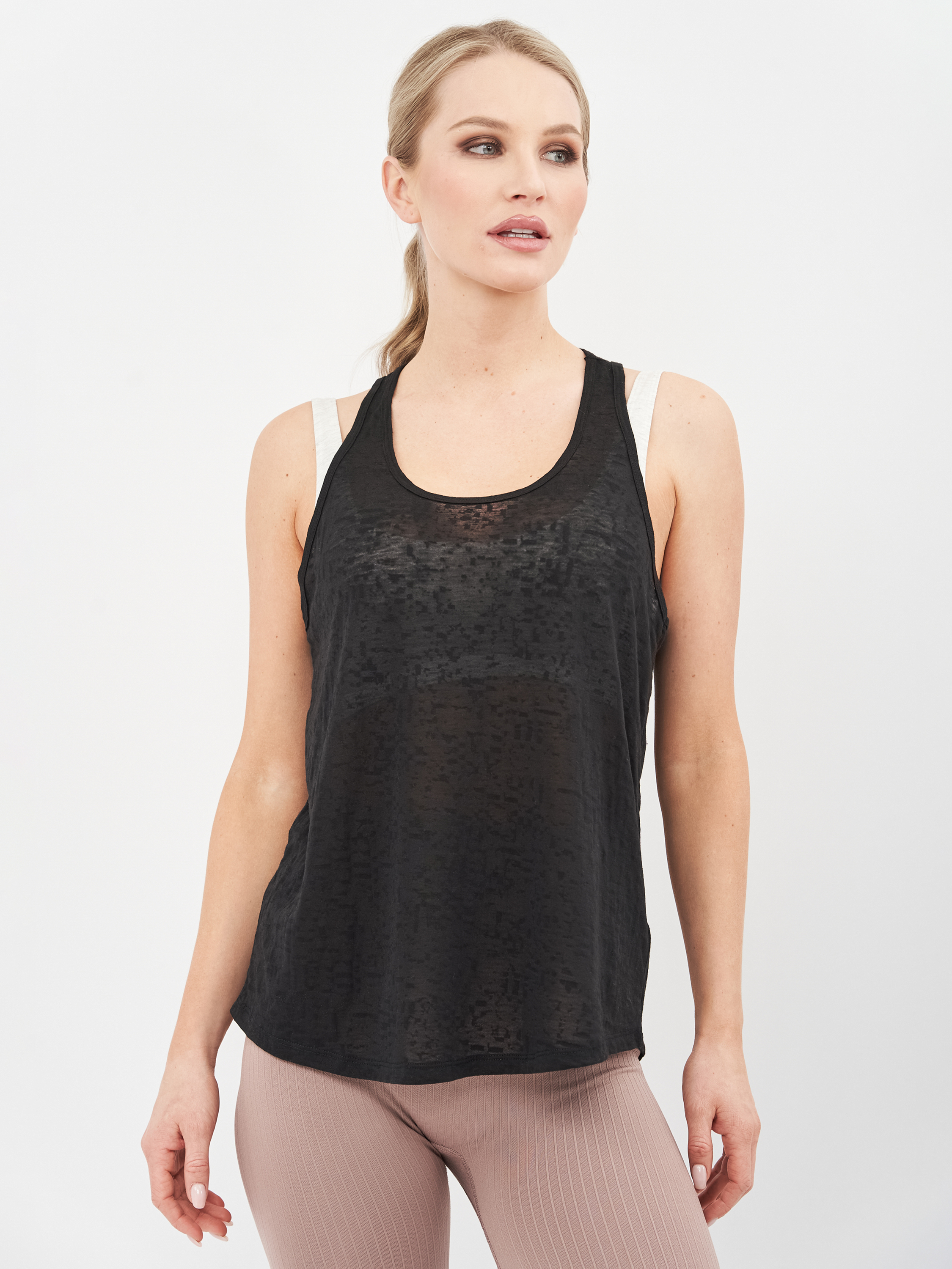

Спортивная майка H&M 2602-294008 S Черная