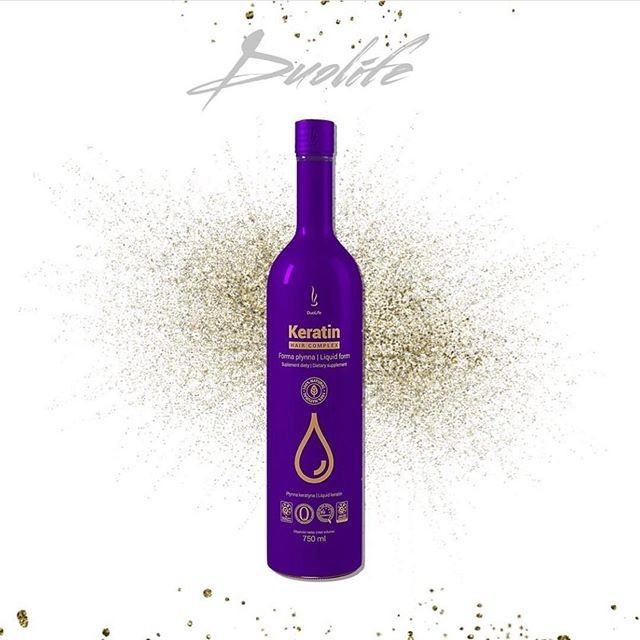 

Жидкий Кератин DuoLife, Стимулирует рост волос Keratin Hair Complex 750 мл,Суплемент диеты Дуолайф