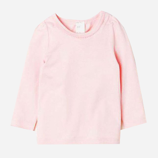 

Футболка с длинными рукавами H&M HOM92500 80 см Розовая