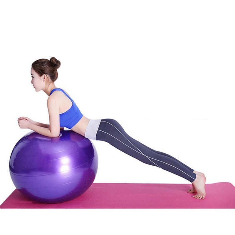 

Фитнес Мяч 75 см, фитбол глянец фиолетовый GymBall + НАСОС В ПОДАРОК