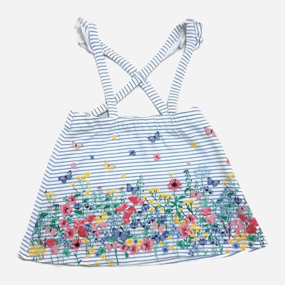 

Сарафан H&M HOM91316 68 см Белый в синюю полоску