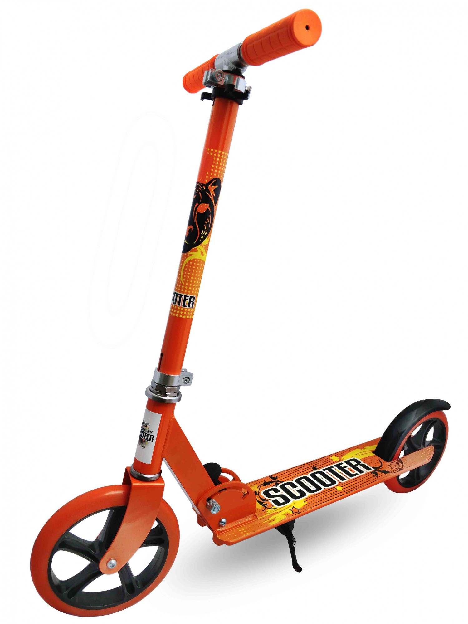 

Двухколесный Самокат Best Scooter детский Складной Цвет Оранжевый