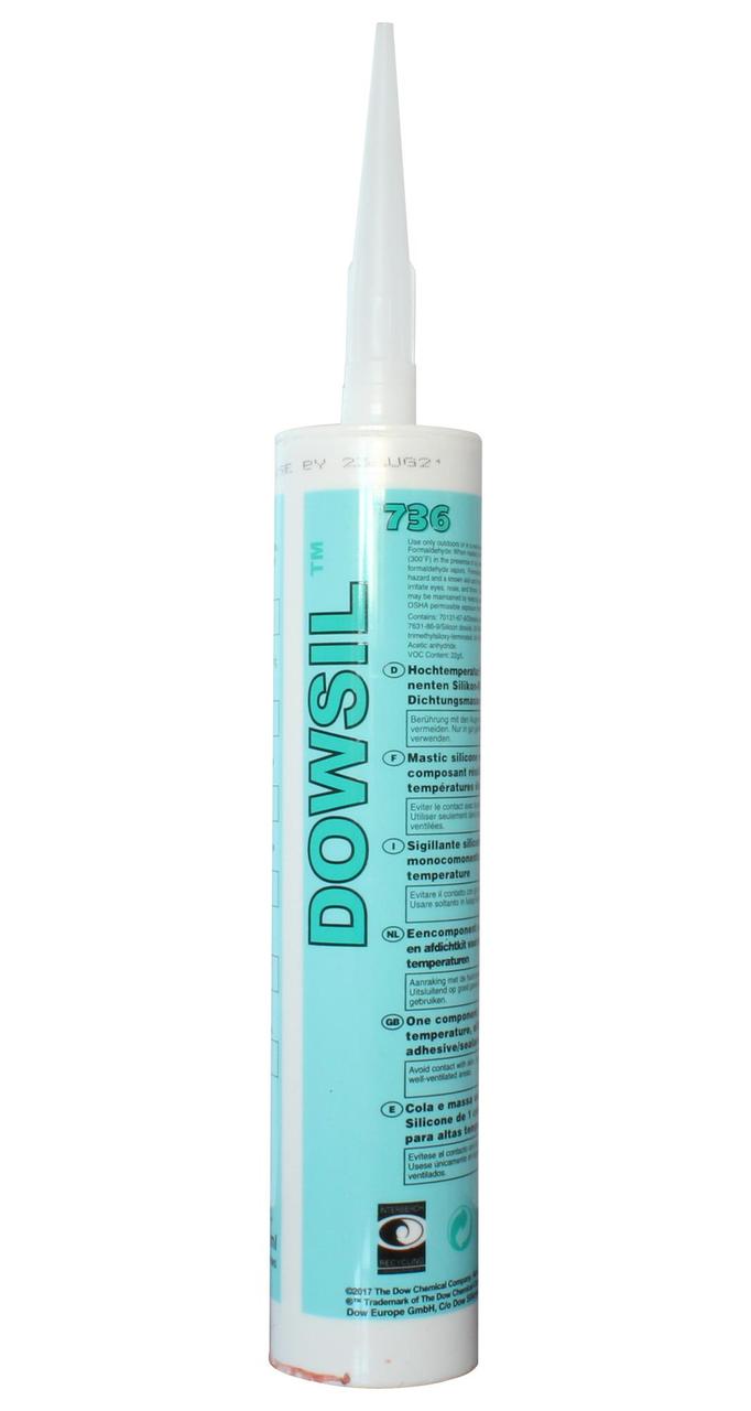 

Герметик термостойкий с пищевым допуском DOWSIL 736 300мл