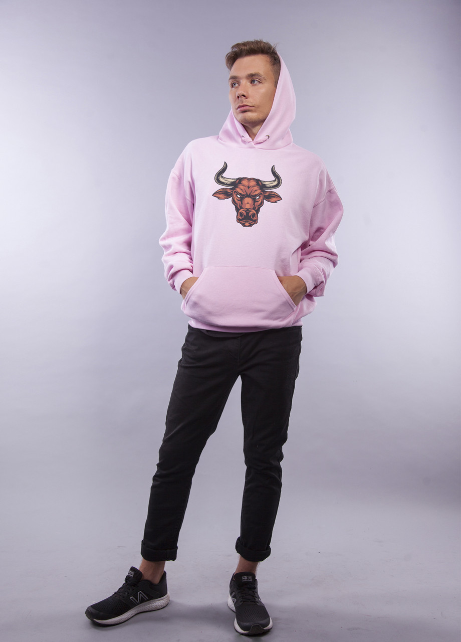 

Толстовка Розовая LOYS "Bull" XXL