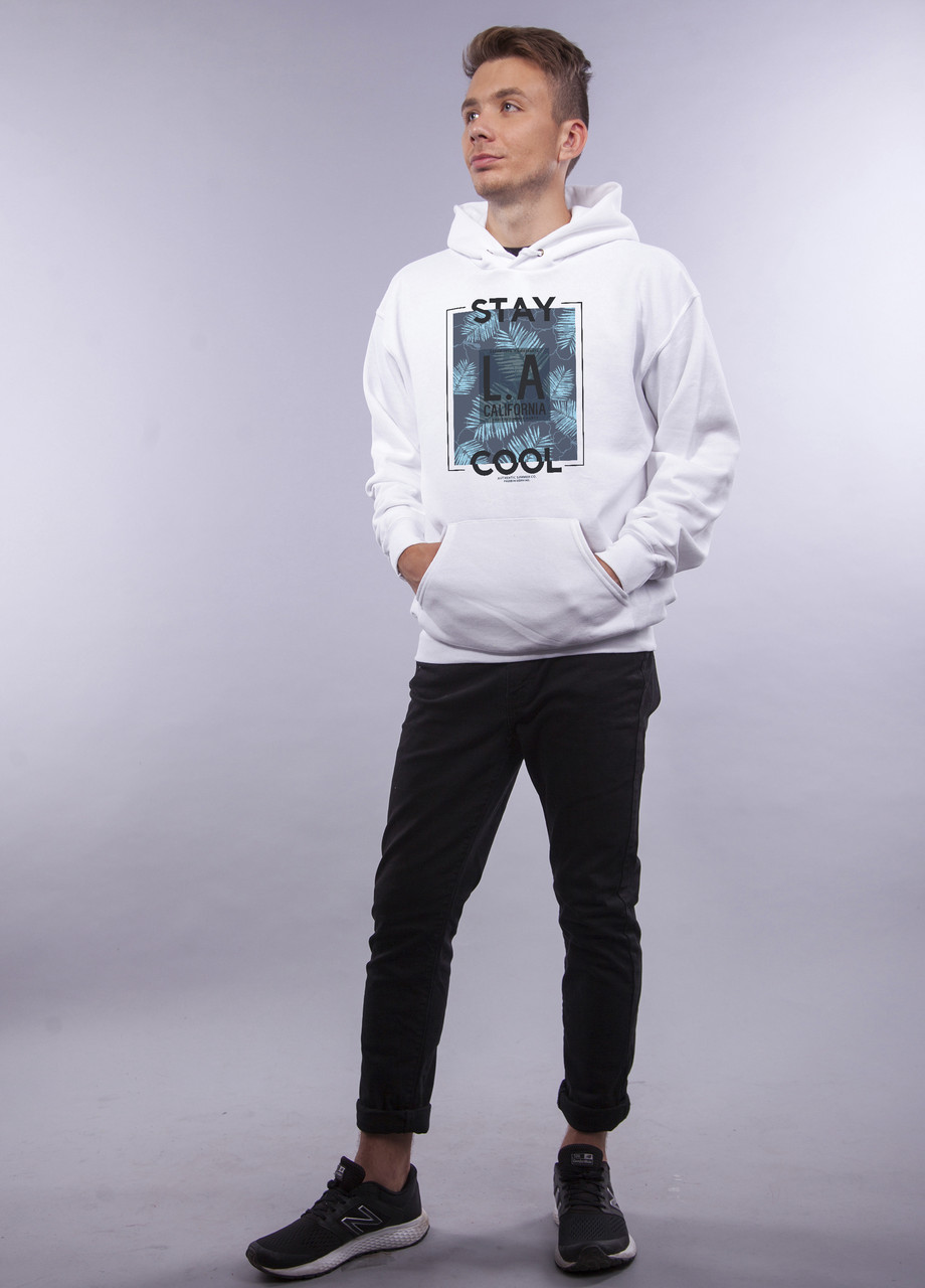 

Толстовка белая LOYS "LA California" XXL