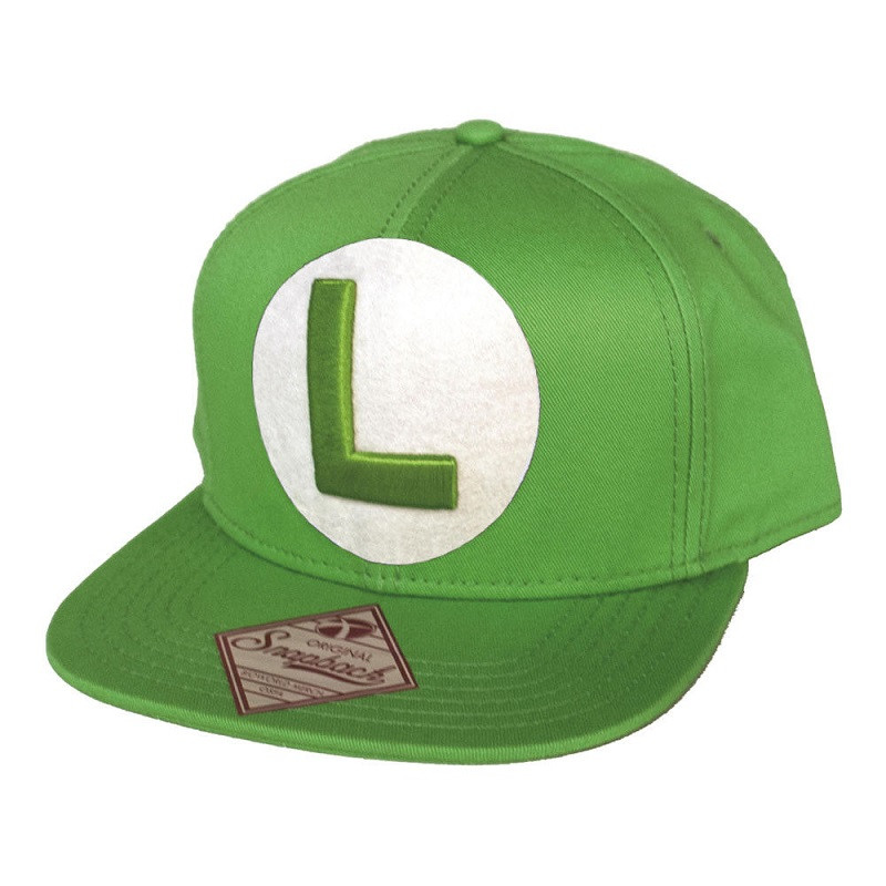 

Кепка Luigi Logo Snapback Cap (Difuzed, зеленый)