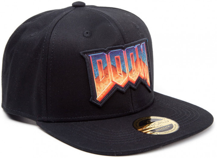 

Кепка DOOM Logo Snapback Cap (Difuzed, черный)