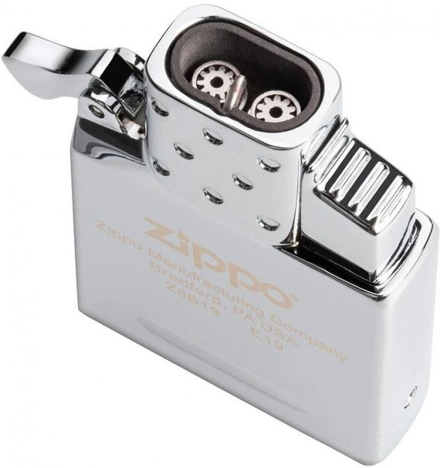 

Інсерт для запальнички Zippo Butane Lighter Insert — Double Torch Сріблястий (Zippo 65827)