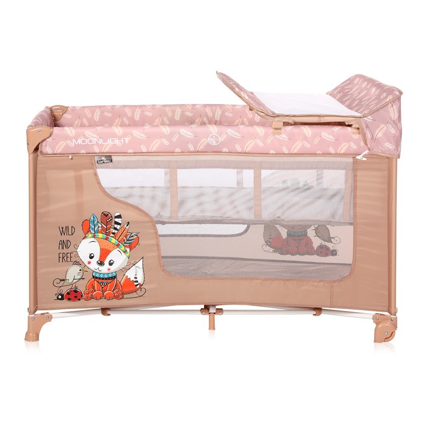 

Кровать-манеж Lorelli Moonlight 2L Бежевый