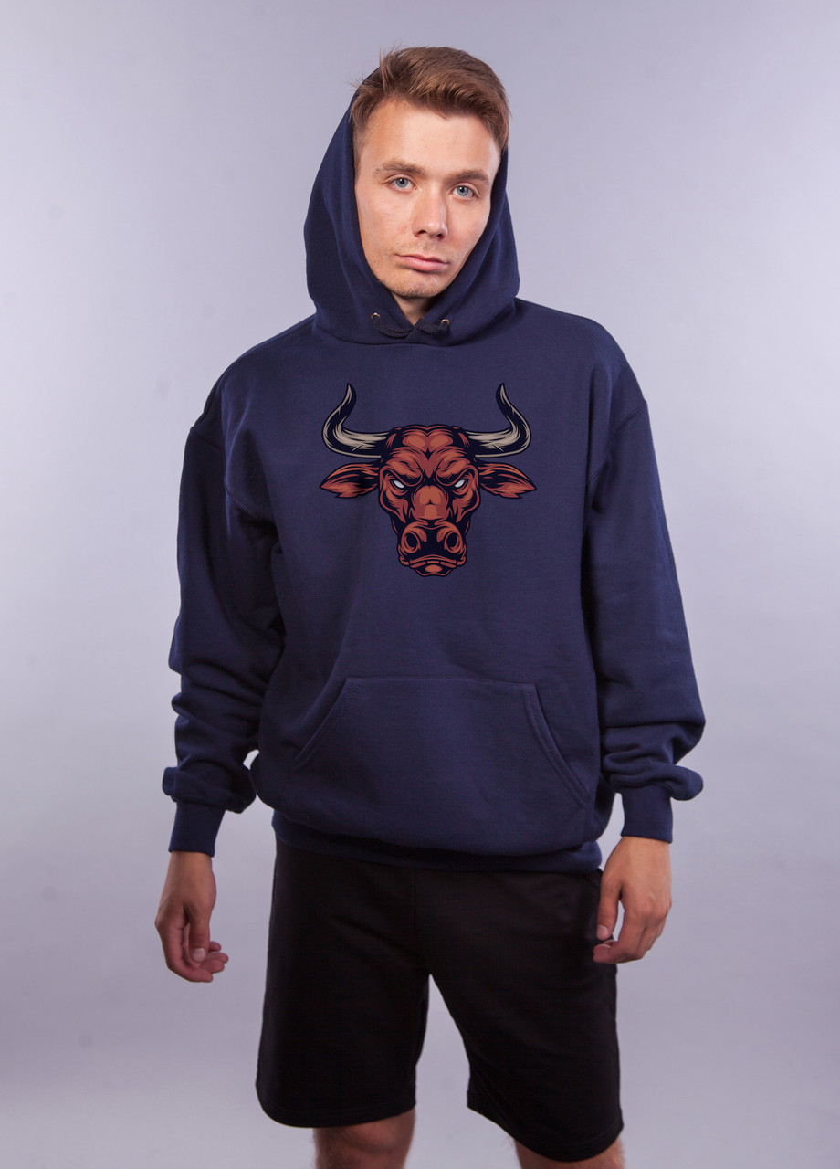 

Толстовка тёмно синяя LOYS "Bull" XXL