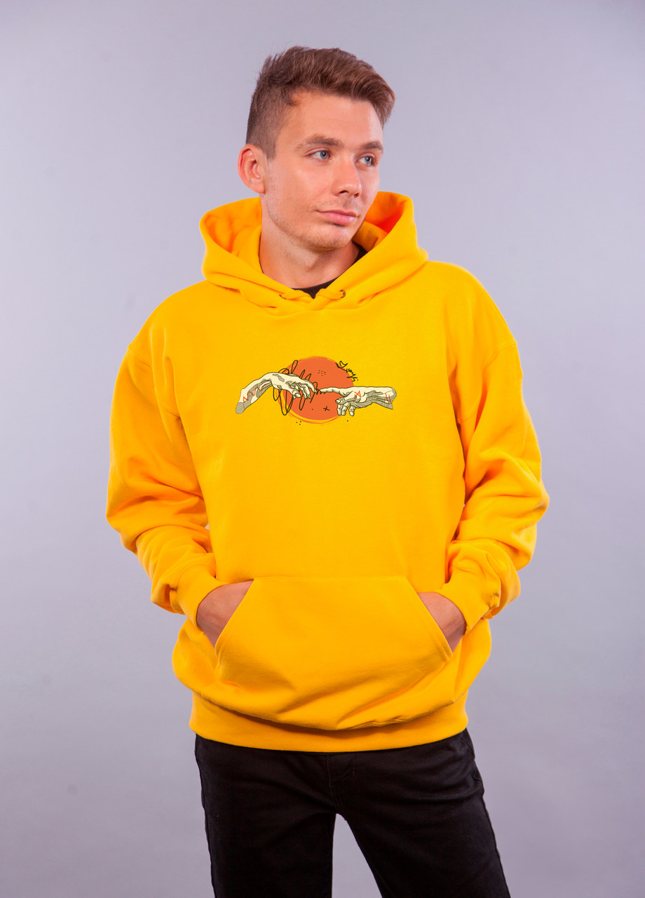 

Толстовка жёлтая LOYS "Loys Hands" XXL