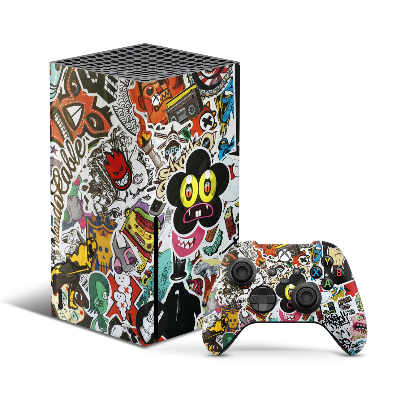 

Виниловые наклейки для Xbox Series X, Xbox Series S, Xbox One X, Xbox One S Cartoon net