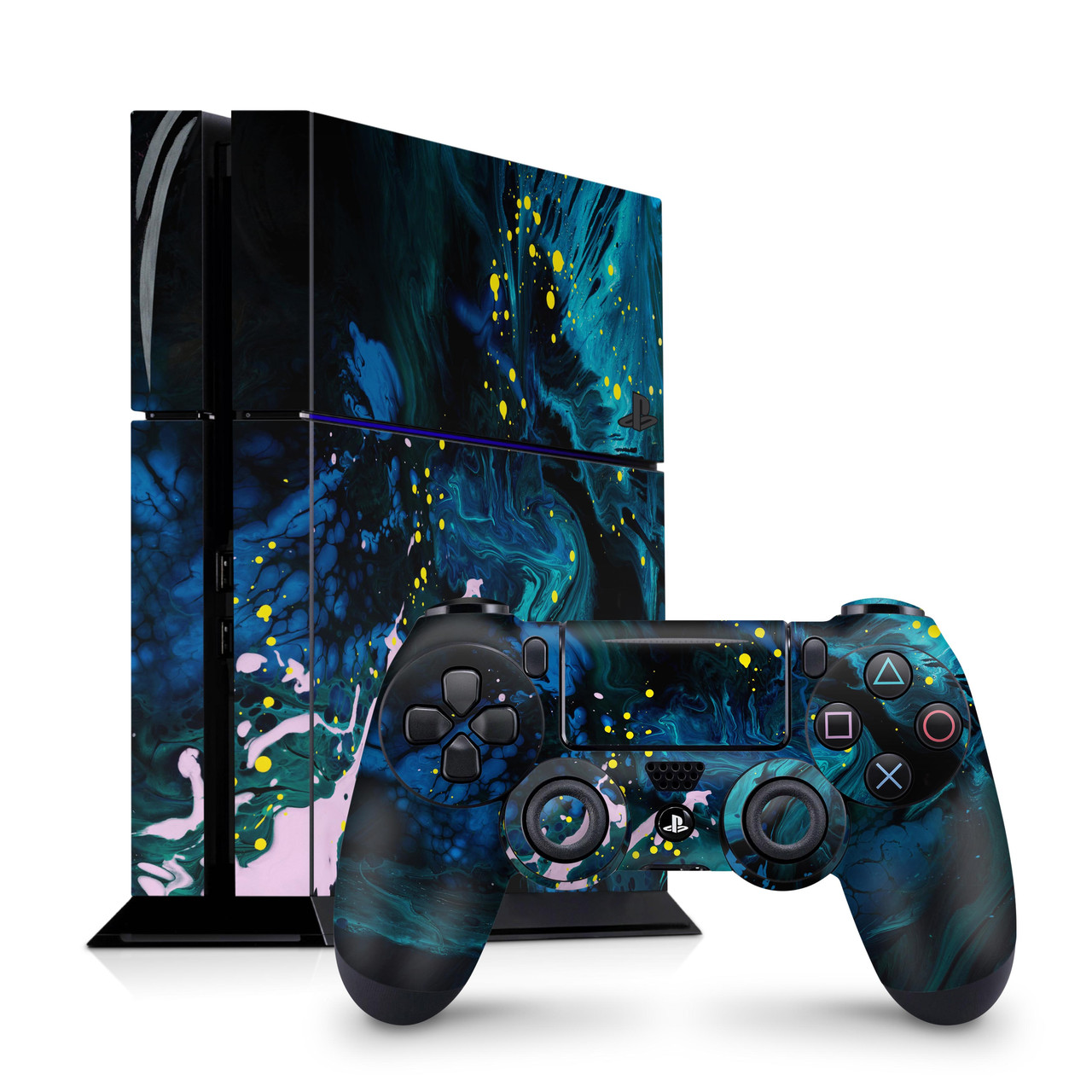 

Виниловые наклейки для Sony Ps4; PS4 Slim; PS4 Pro; PS5; PS5 Digital с крутым принтом арт 2