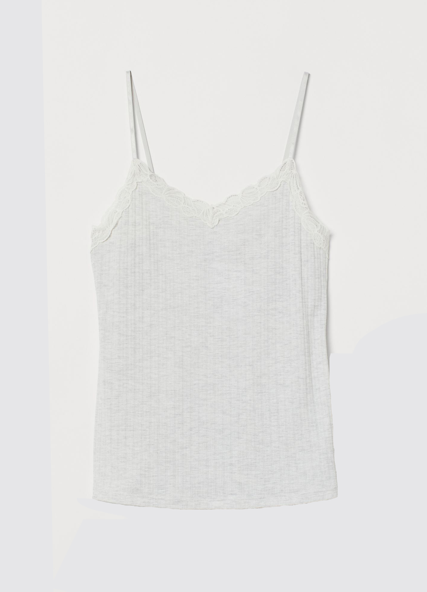 

Майка для сна H&M XL светло серый 310376141002