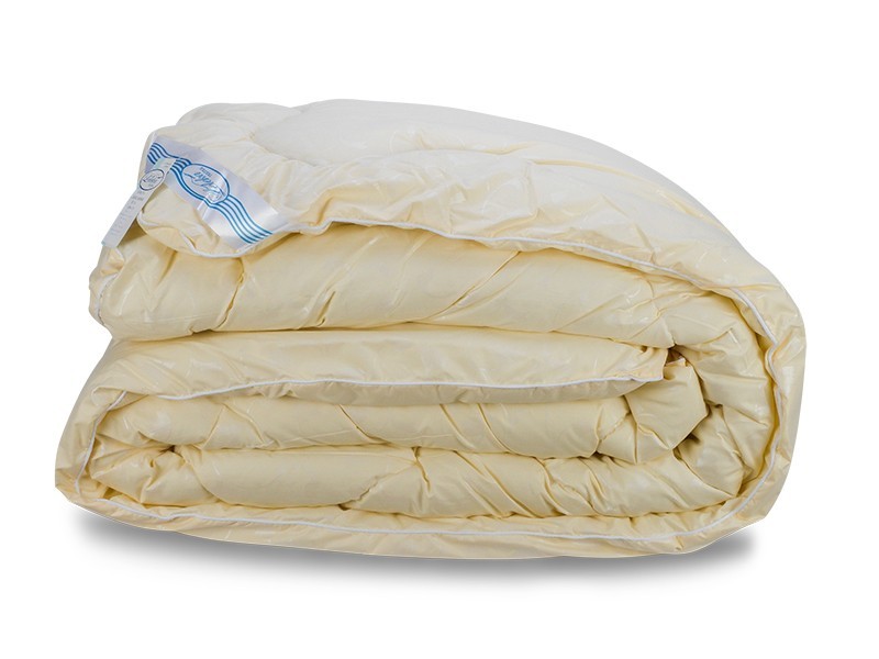 

Одеяло Лебяжий Пух Leleka-Textile Полуторный 140х205 Желтый Вензель