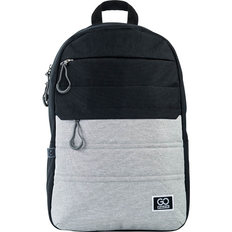 

Рюкзак для города GoPack Сity унисекс 44.5x29.5x14.5см 20 л черный/серый (GO21-118L-2)
