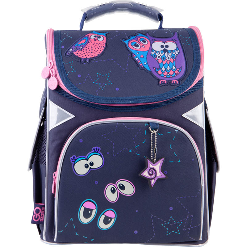 

Рюкзак GoPack Education каркасный Magic Owls 34x26x13 см 11 л темно-синий (GO21-5001S-7)