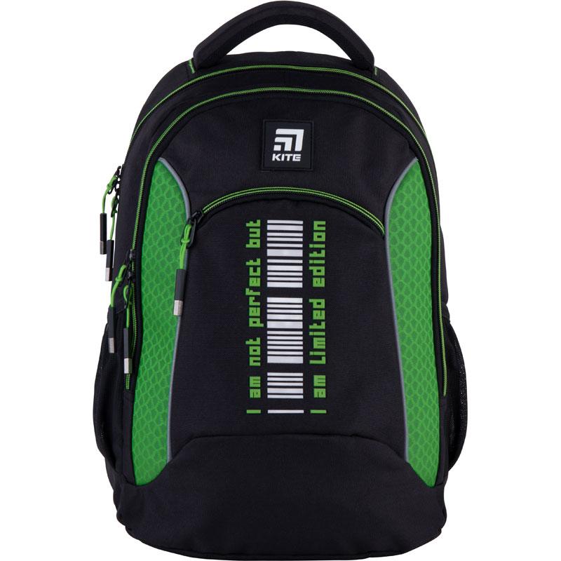 

Рюкзак Kite Education teens унисекс 680 г 40x28x16 см 16 л Черный (K21-813M-2)