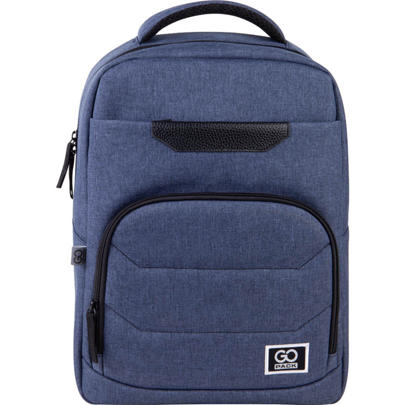 

Рюкзак для города GoPack Сity унисекс 41x29x12 см 15 л синий (GO21-144M-1)