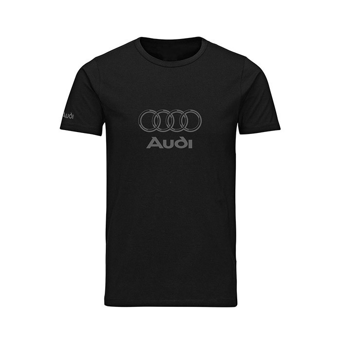 

Футболка мужская AUDI черная, большое серое лого, Футболка мужская AUDI черная, большое серое лого S