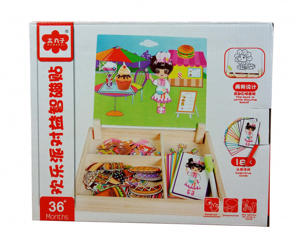 

Деревянная игрушка Гардероб MD 1339 (Кондитерская)