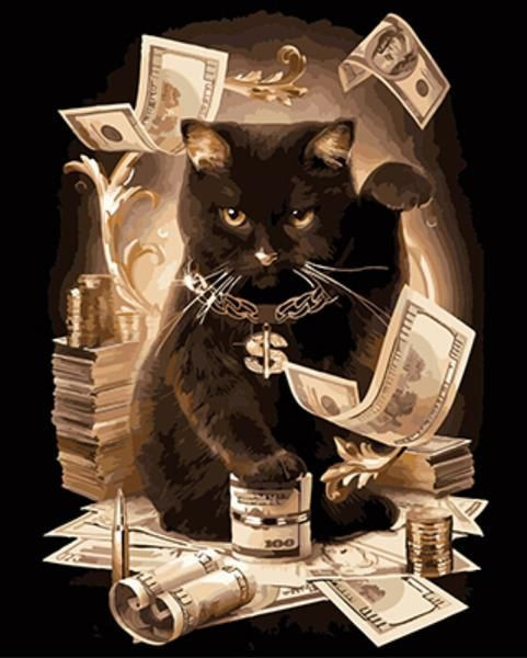 

Картина по номерам Art Craft "Зажиточный кот" 40*50 см 11932