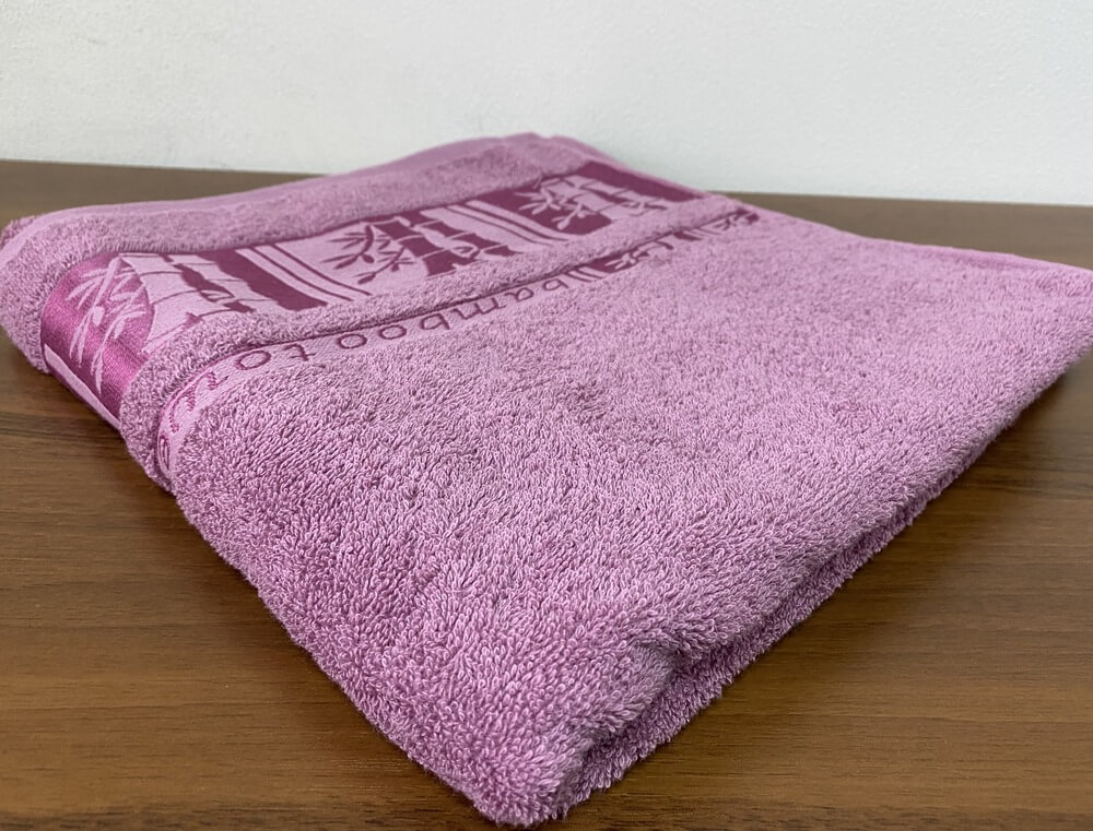 

Полотенце махровое 70х140 GM TEXTILE Узбекистан Bamboo new 450 г/м2 пудра набор 3 шт