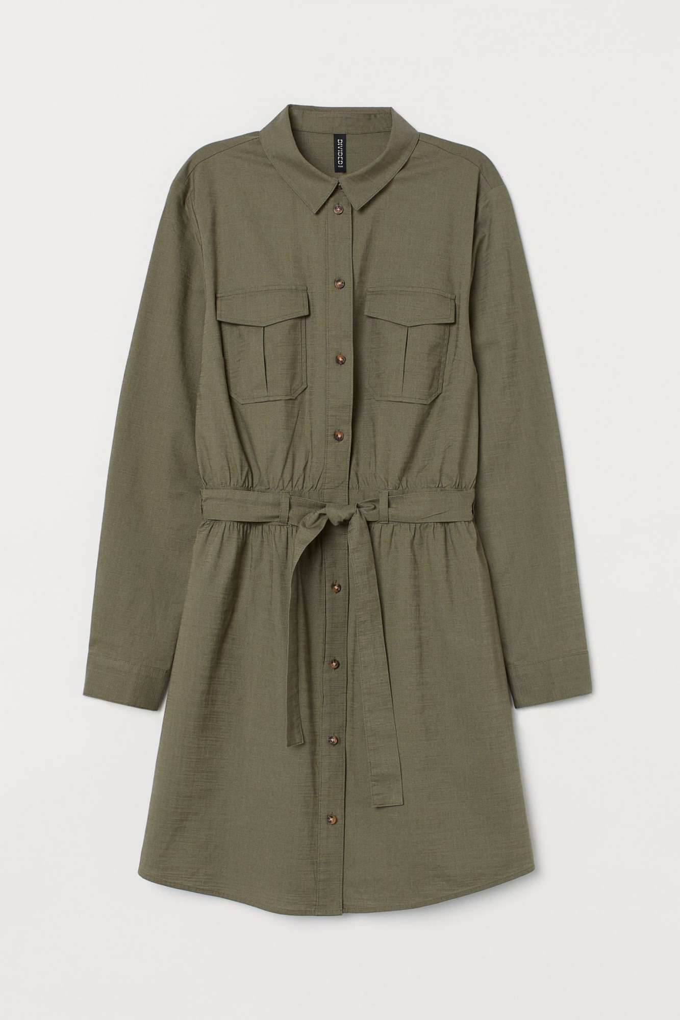 

Платье H&M 38 хаки 7970781sm