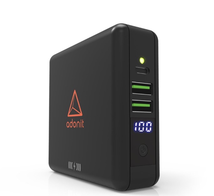 

Сетевое беспроводное ЗУ + портативный аккумулятор Adonit Wireless TravelCube Black