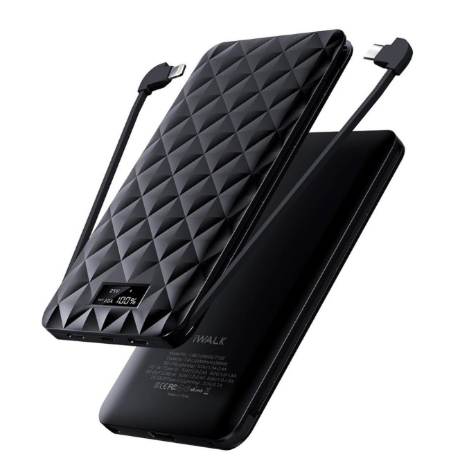 

Внешний аккумулятор iWalk Extreme Trio V2 10000mAh Black