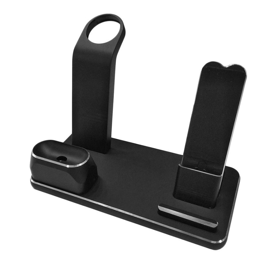 

Charging Dock Station for Apple Watch + iPhone + AirPods Black