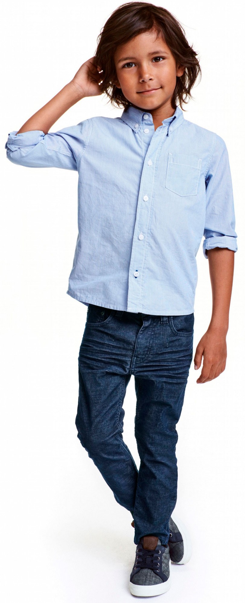 

Штаны H&M HOM92098 2-3года (98см.) синий