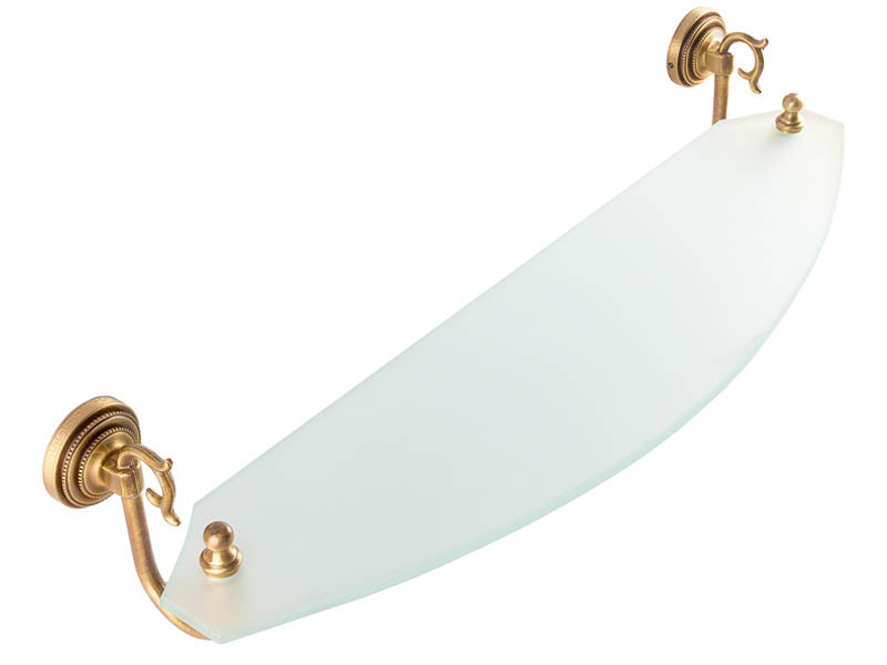 

Полка для ванной под зеркало JM (4491) бронза