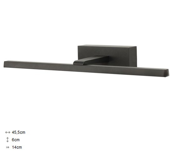 

Светильник Nowodvorski VAN GOGH 8W LED S 9351 черный IP44