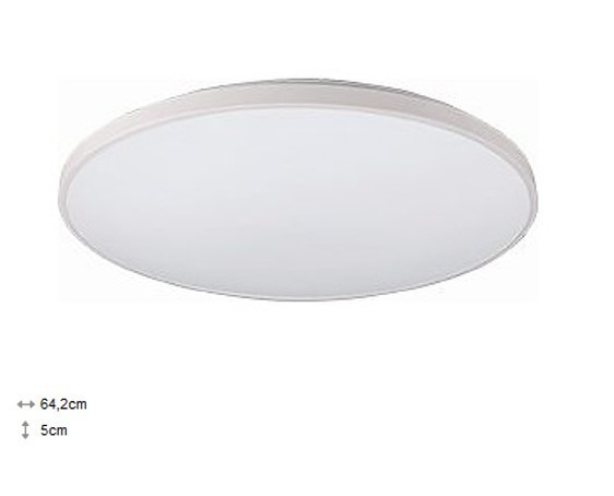 

Светильник Nowodvorski AGNES ROUND LED 64W 9164 4000K белый