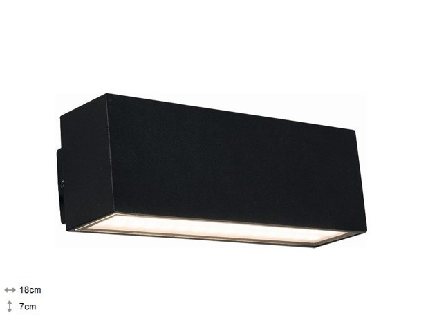 

Светильник фасадный Nowodvorski UNIT LED 10W 9122 черный IP54