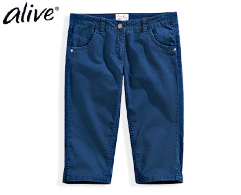

Котоновые бриджи Alive 122 см синие
