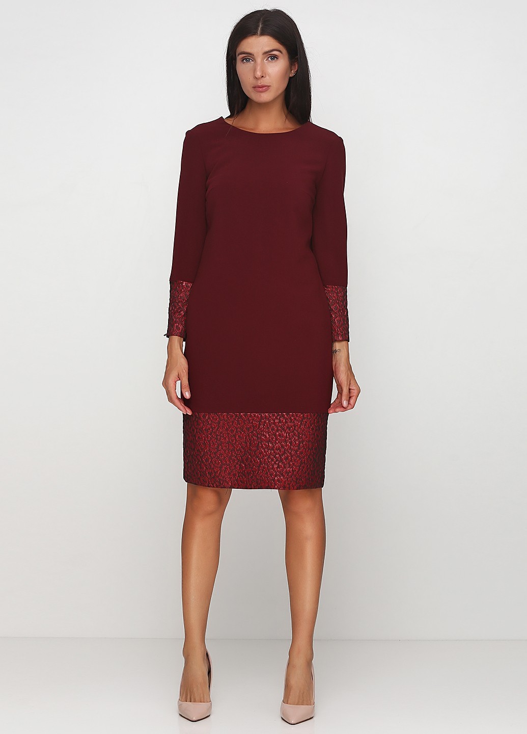 

Сукня жіноча Stefanie L D371 бордова 40р