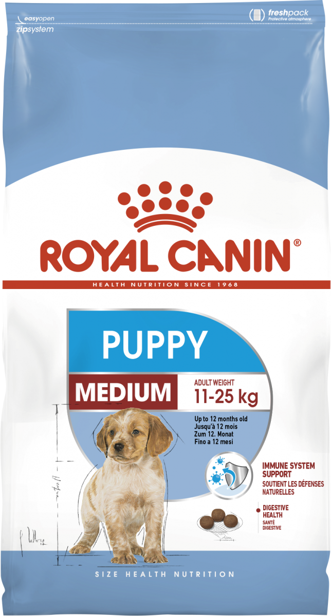 

Сухой корм для щенков Royal Canin Medium Puppy 15 кг