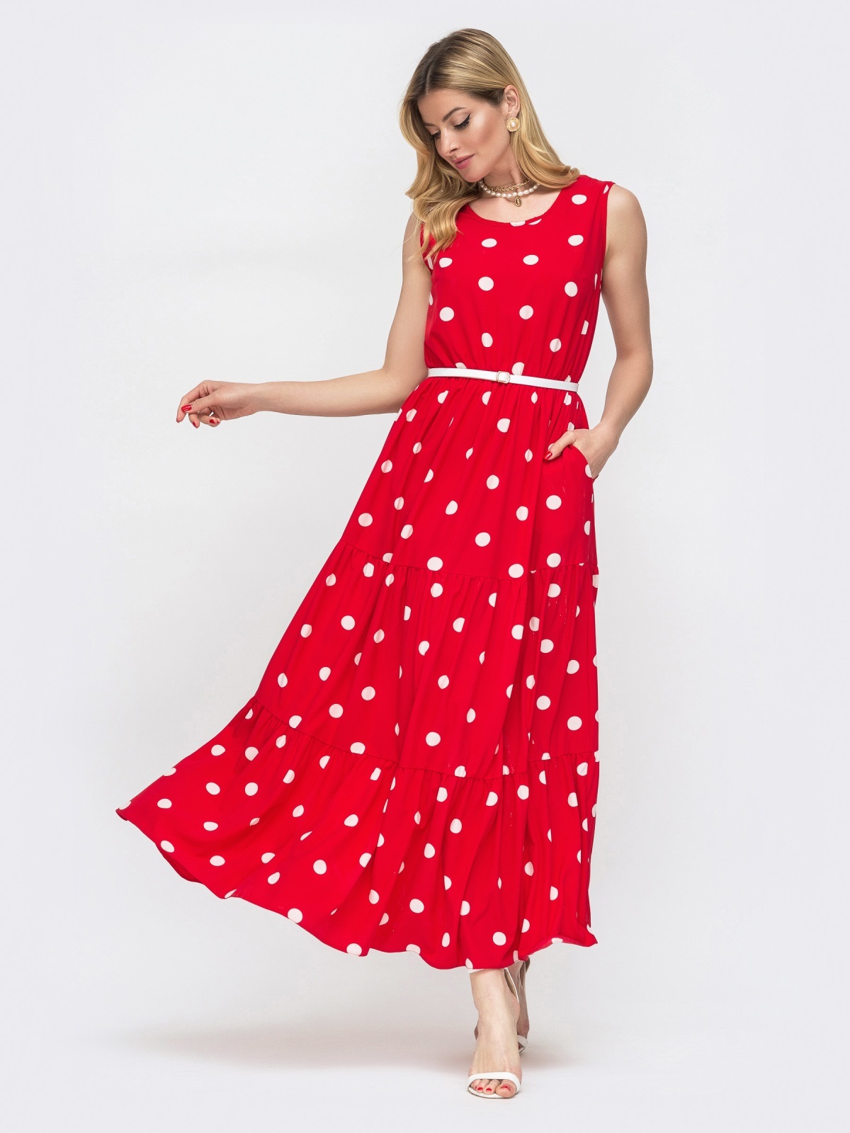 

Платье Molegi 132578144 44 красный