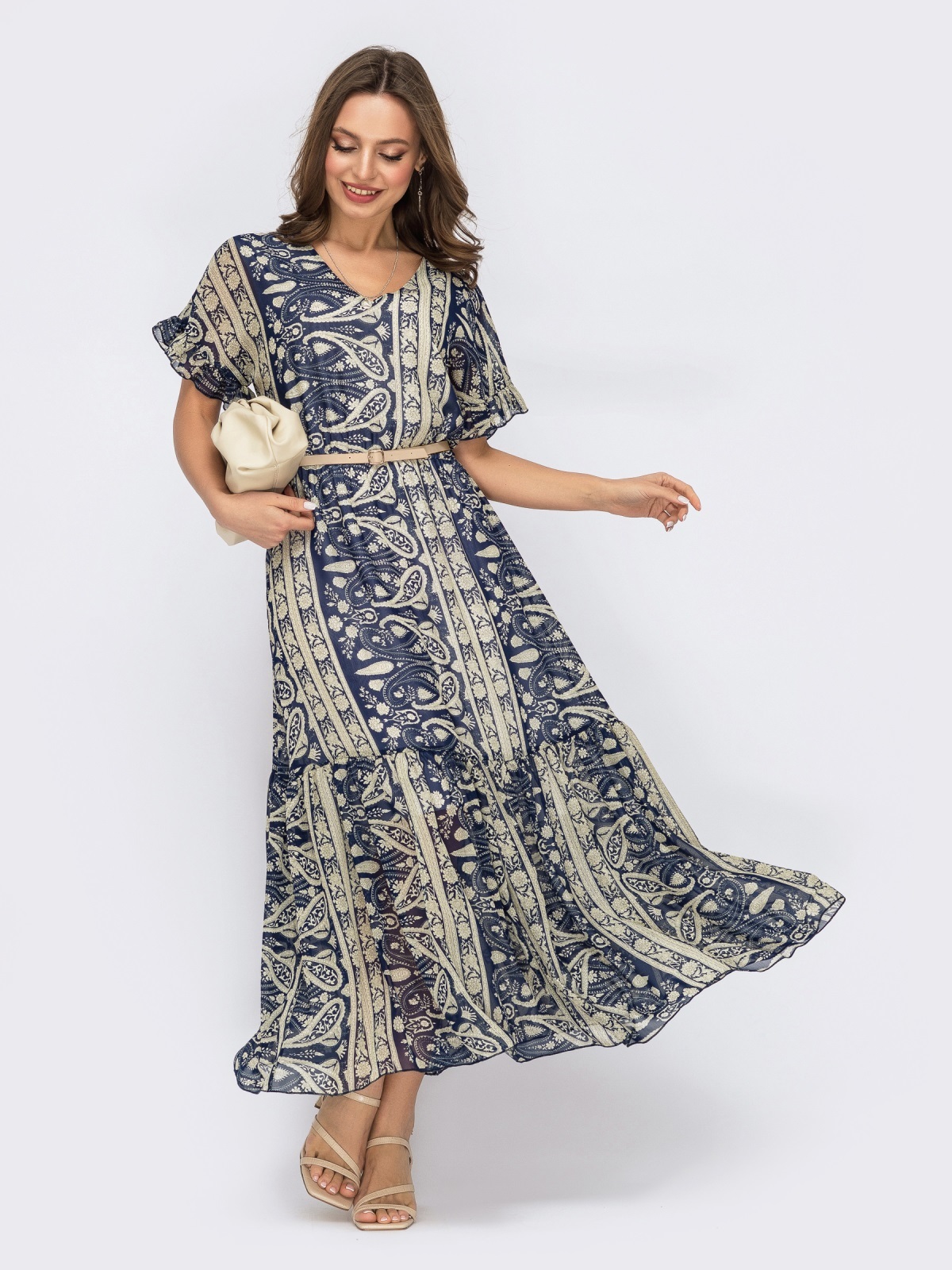 

Платье Molegi 14266514446 44-46 темно-синий