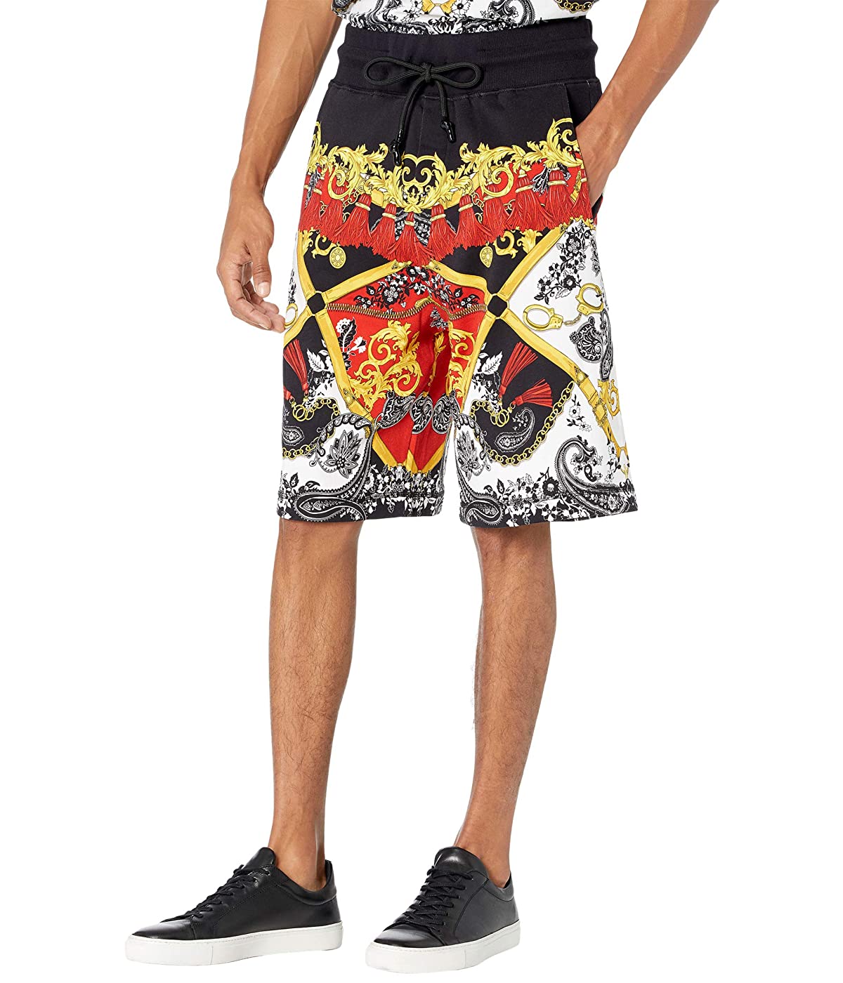 

Шорты Versace Scarf Print Sweat Black, S (44)