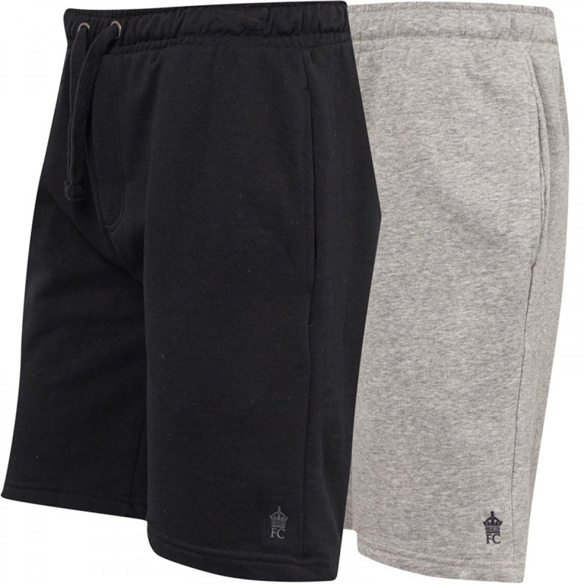 

Шорты French Connection Two Pack Jersey Black/Light Grey Melange Multi, XS (42)