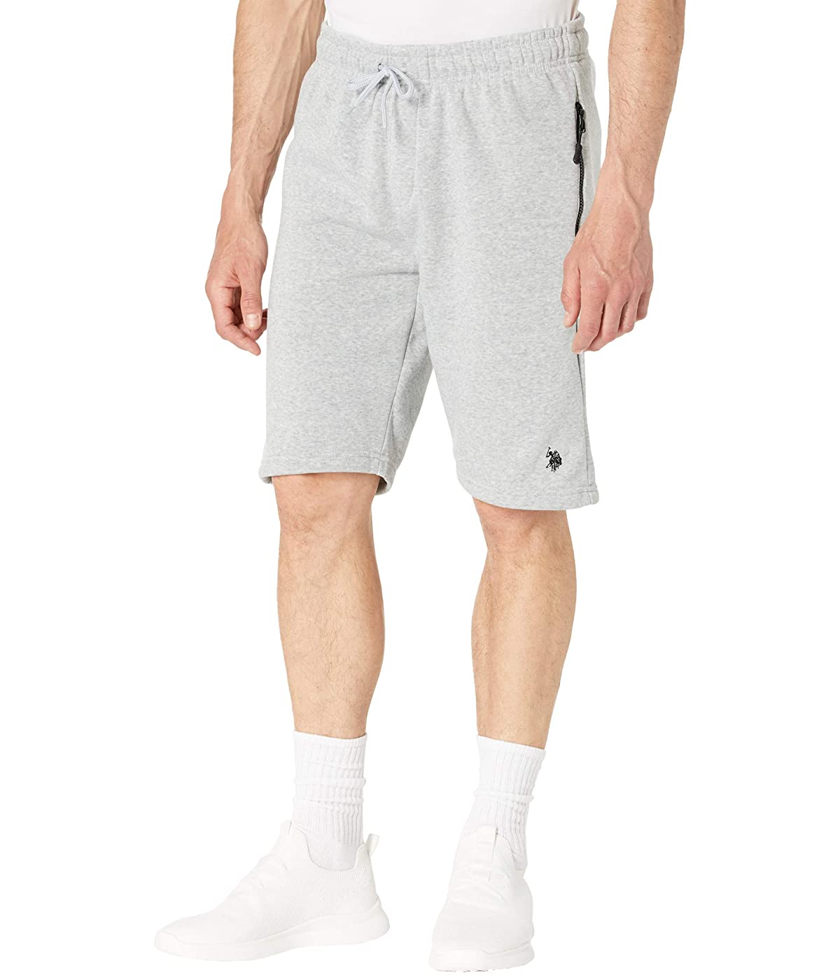 

Шорты U.S. POLO Zip Pocket Heather Grey, S (44)