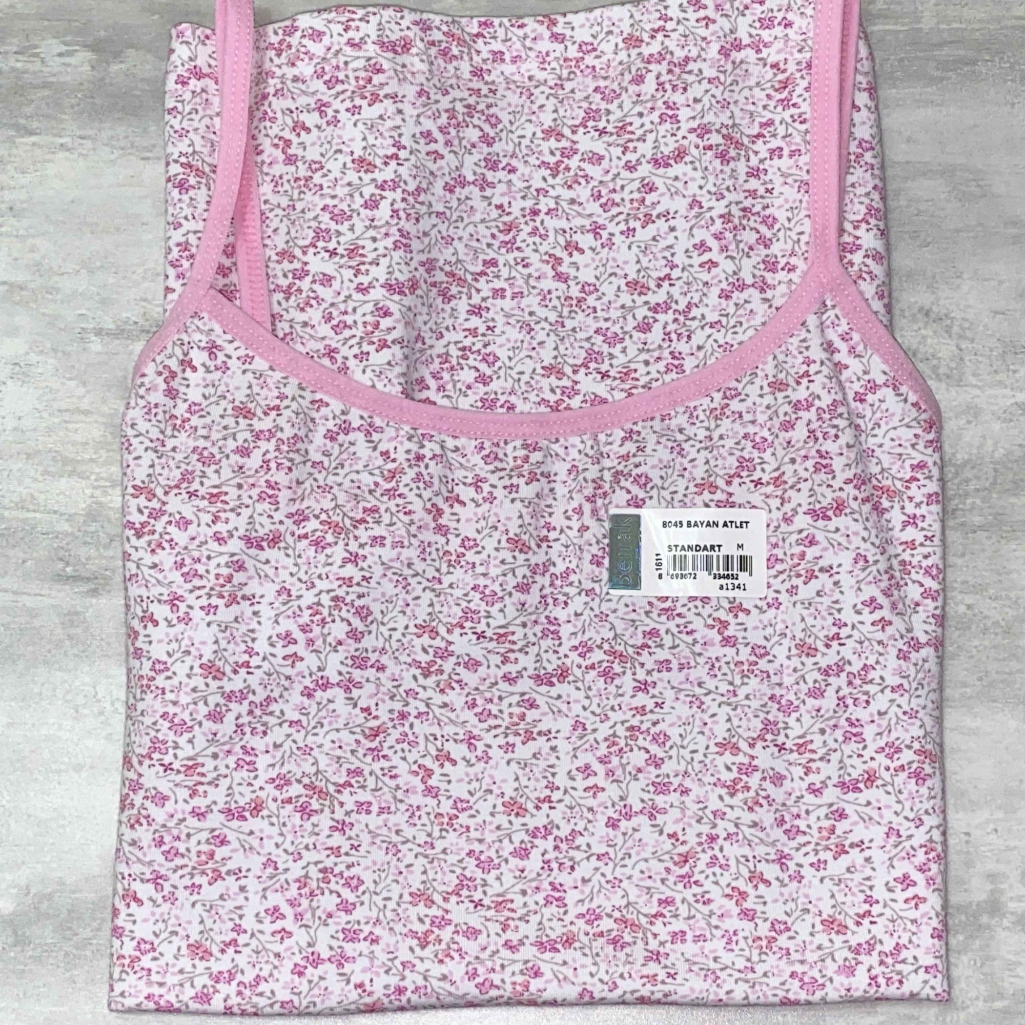 

Майка Berrak 8045 -XL розовая, Майка Berrak 8045 L-XL розовая