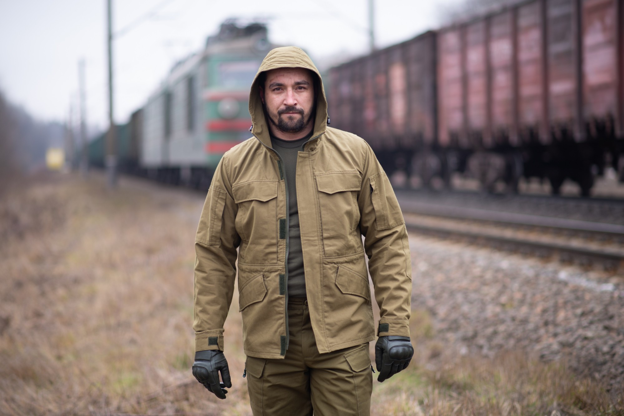 

Парка летняя Trend хлопковая OUTDOOR M65  оливковая 051-23-PLM65, Парка летняя Trend хлопковая OUTDOOR M65 44 оливковая 051-23-PLM65