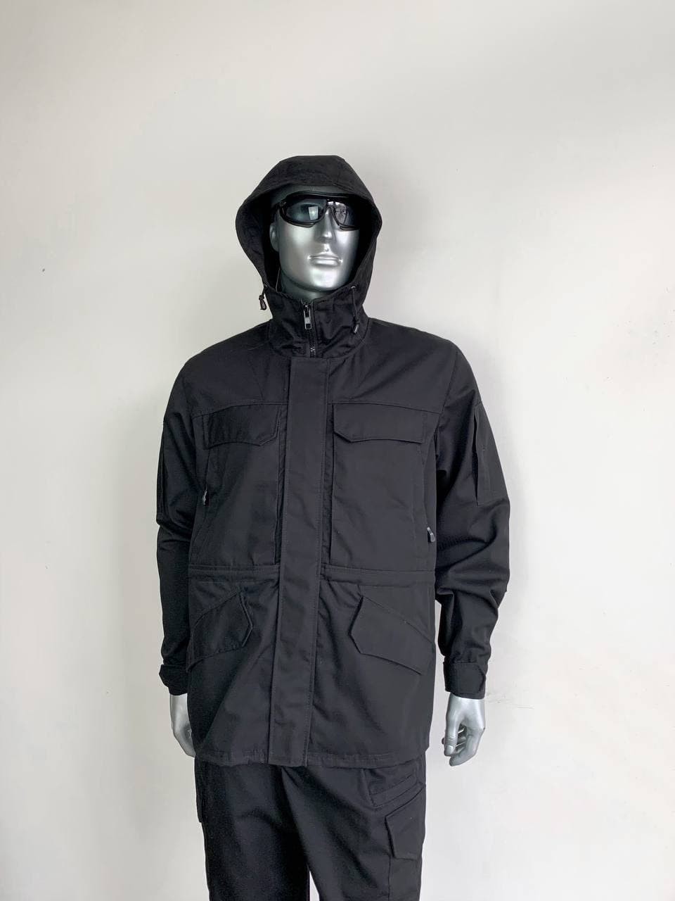 

Парка Trend летняя хлопковая OUTDOOR M65  черная 051-23-PLM65, Парка Trend летняя хлопковая OUTDOOR M65 52 черная 051-23-PLM65