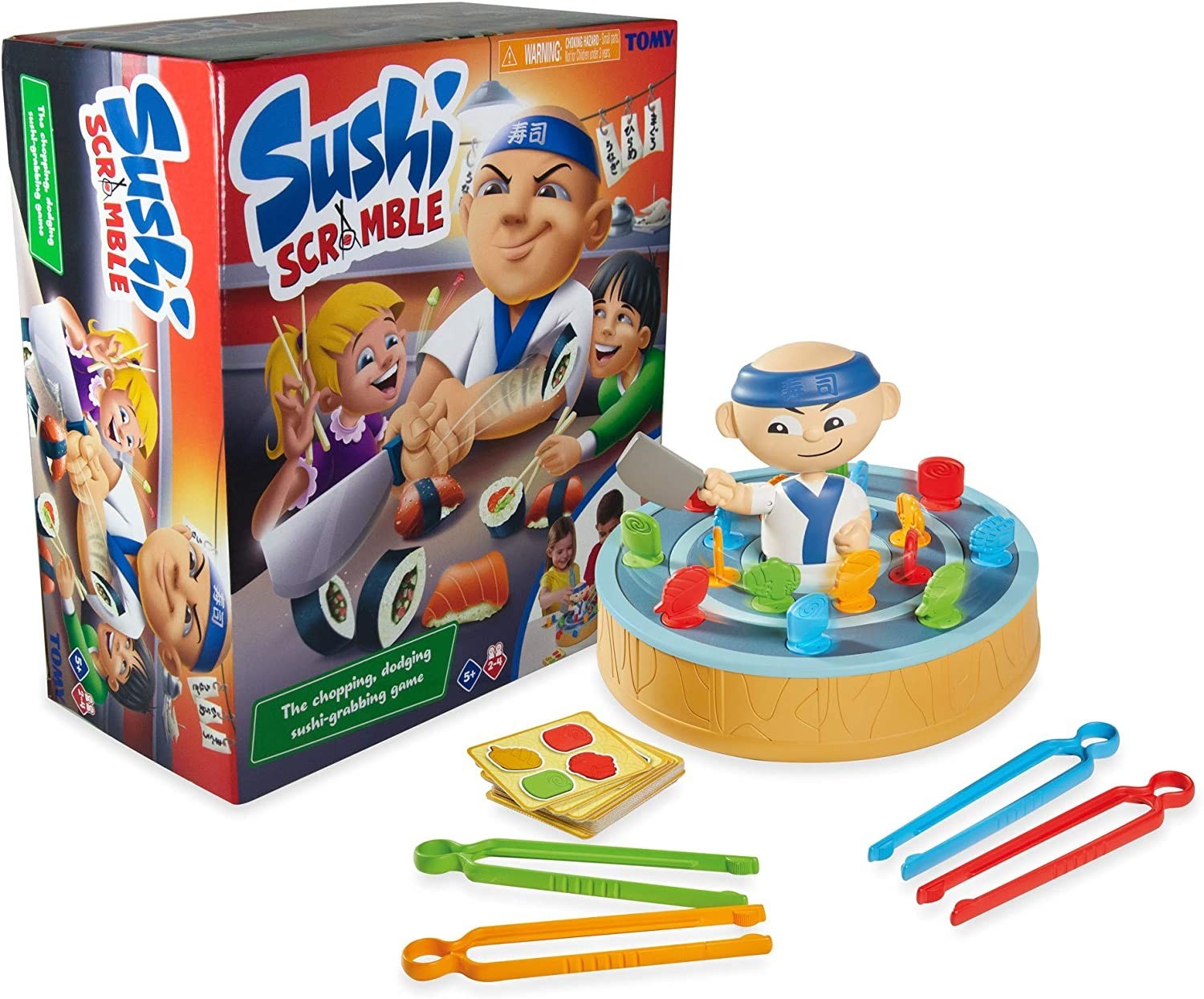 

Семейная настольная игра TOMY Sushi Scramble Суши Скрембл (T72869)