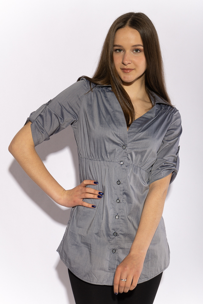 

Рубашка-туника 118Р276 Time of Style 118P276 40 Стальной